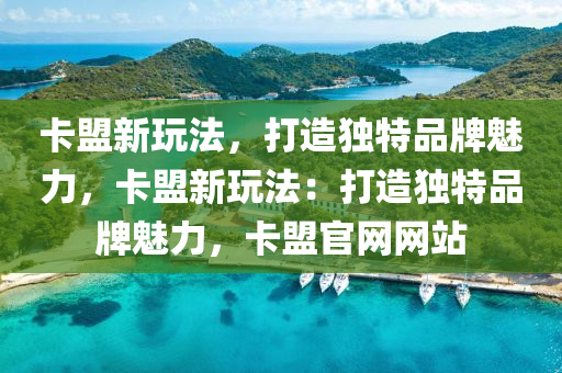 卡盟新玩法，打造独特品牌魅力，卡盟新玩法：打造独特品牌魅力，卡盟官网网站