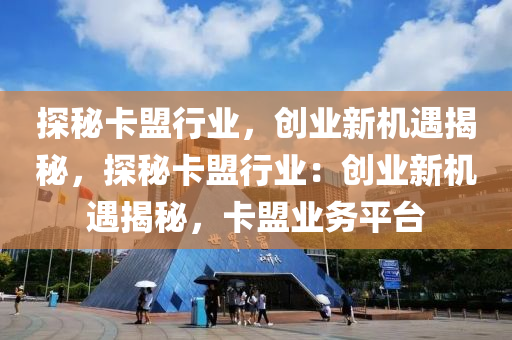 探秘卡盟行业，创业新机遇揭秘，探秘卡盟行业：创业新机遇揭秘，卡盟业务平台