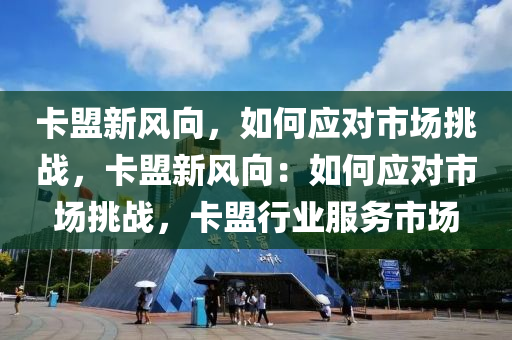 卡盟新风向，如何应对市场挑战，卡盟新风向：如何应对市场挑战，卡盟行业服务市场