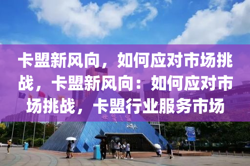 卡盟新风向，如何应对市场挑战，卡盟新风向：如何应对市场挑战，卡盟行业服务市场