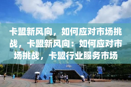 卡盟新风向，如何应对市场挑战，卡盟新风向：如何应对市场挑战，卡盟行业服务市场