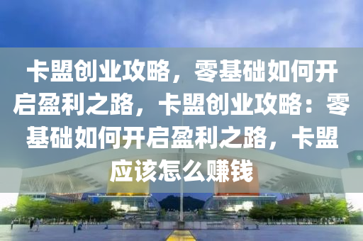 卡盟创业攻略，零基础如何开启盈利之路，卡盟创业攻略：零基础如何开启盈利之路，卡盟应该怎么赚钱
