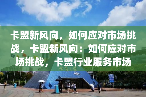 卡盟新风向，如何应对市场挑战，卡盟新风向：如何应对市场挑战，卡盟行业服务市场