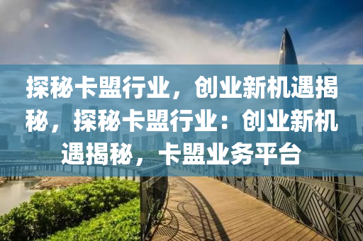 探秘卡盟行业，创业新机遇揭秘，探秘卡盟行业：创业新机遇揭秘，卡盟业务平台
