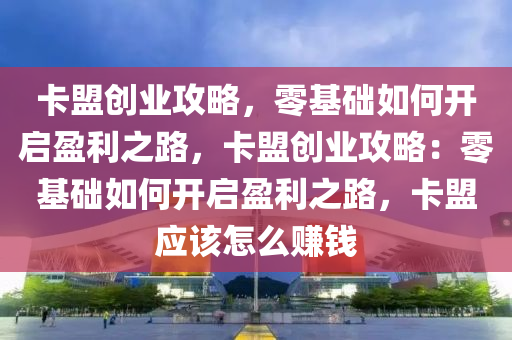 卡盟创业攻略，零基础如何开启盈利之路，卡盟创业攻略：零基础如何开启盈利之路，卡盟应该怎么赚钱