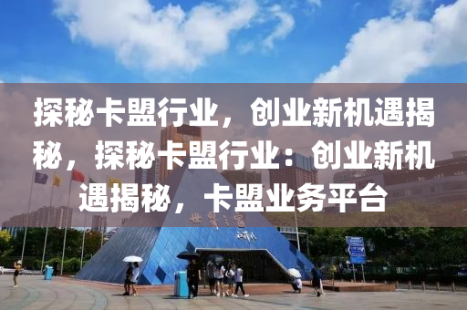 探秘卡盟行业，创业新机遇揭秘，探秘卡盟行业：创业新机遇揭秘，卡盟业务平台