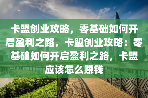 卡盟创业攻略，零基础如何开启盈利之路，卡盟创业攻略：零基础如何开启盈利之路，卡盟应该怎么赚钱
