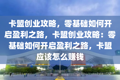 卡盟创业攻略，零基础如何开启盈利之路，卡盟创业攻略：零基础如何开启盈利之路，卡盟应该怎么赚钱