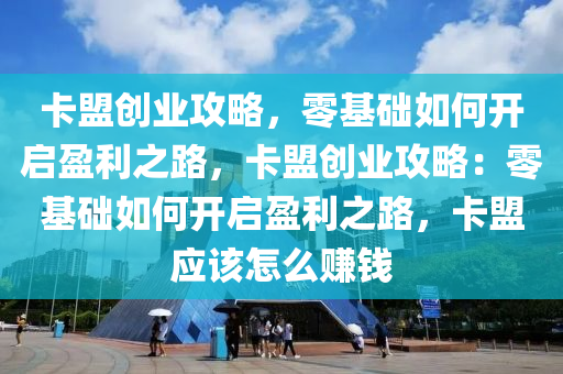 卡盟创业攻略，零基础如何开启盈利之路，卡盟创业攻略：零基础如何开启盈利之路，卡盟应该怎么赚钱