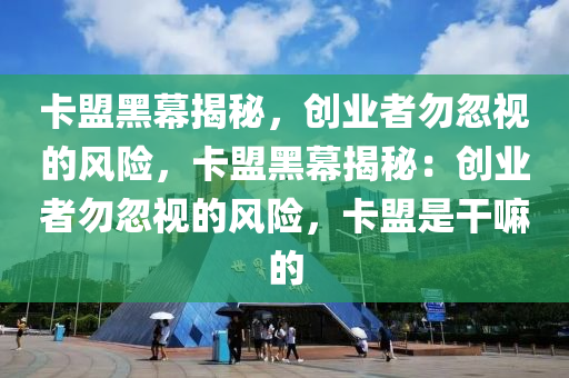 卡盟黑幕揭秘，创业者勿忽视的风险，卡盟黑幕揭秘：创业者勿忽视的风险，卡盟是干嘛的