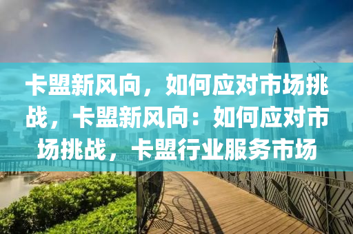 卡盟新风向，如何应对市场挑战，卡盟新风向：如何应对市场挑战，卡盟行业服务市场