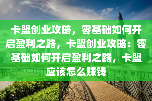 卡盟创业攻略，零基础如何开启盈利之路，卡盟创业攻略：零基础如何开启盈利之路，卡盟应该怎么赚钱