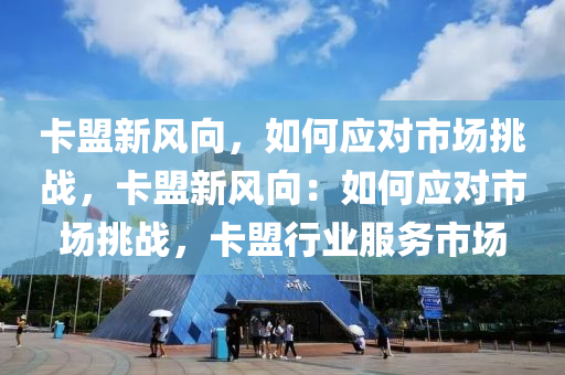 卡盟新风向，如何应对市场挑战，卡盟新风向：如何应对市场挑战，卡盟行业服务市场